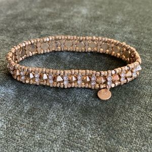 Stella & Dot Reversible Gold Bracelet